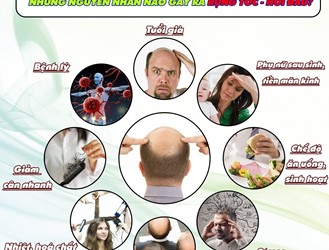 NHỮNG NGUYÊN NHÂN NÀO GÂY RA RỤNG TÓC - HÓI ĐẦU?