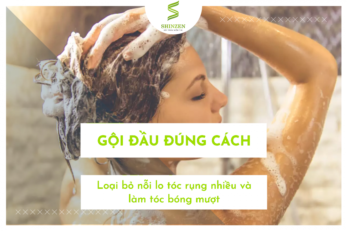 LÀM SAO ĐỂ TÓC KHÔNG BỊ RỤNG NHIỀU KHI GỘI ĐẦU ?